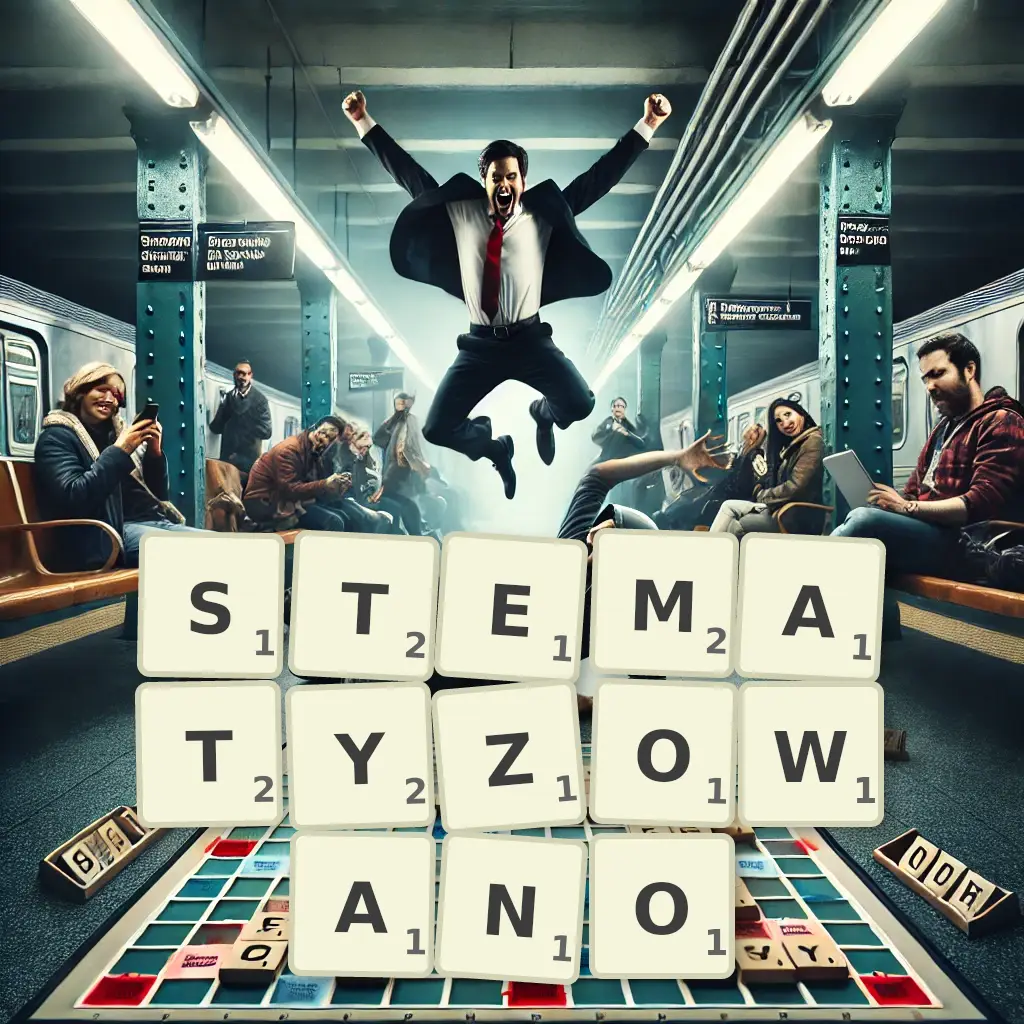 Słowa z liter STEMATYZOWANO