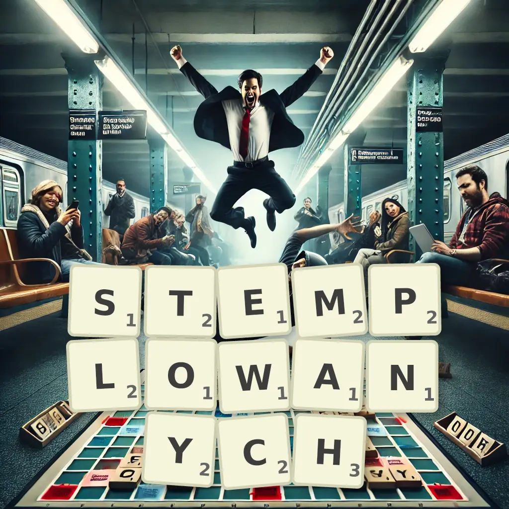 Słowa z liter STEMPLOWANYCH