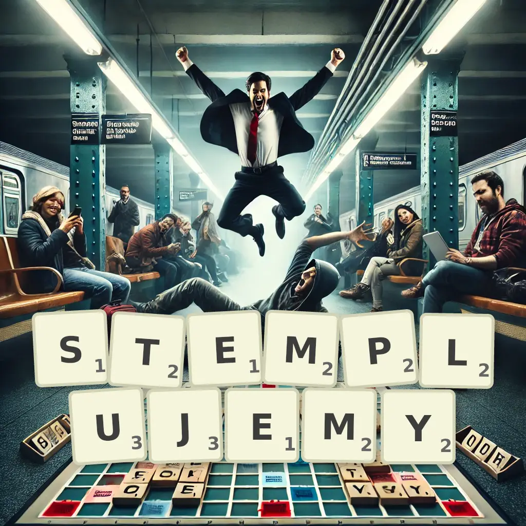 Słowa z liter STEMPLUJEMY