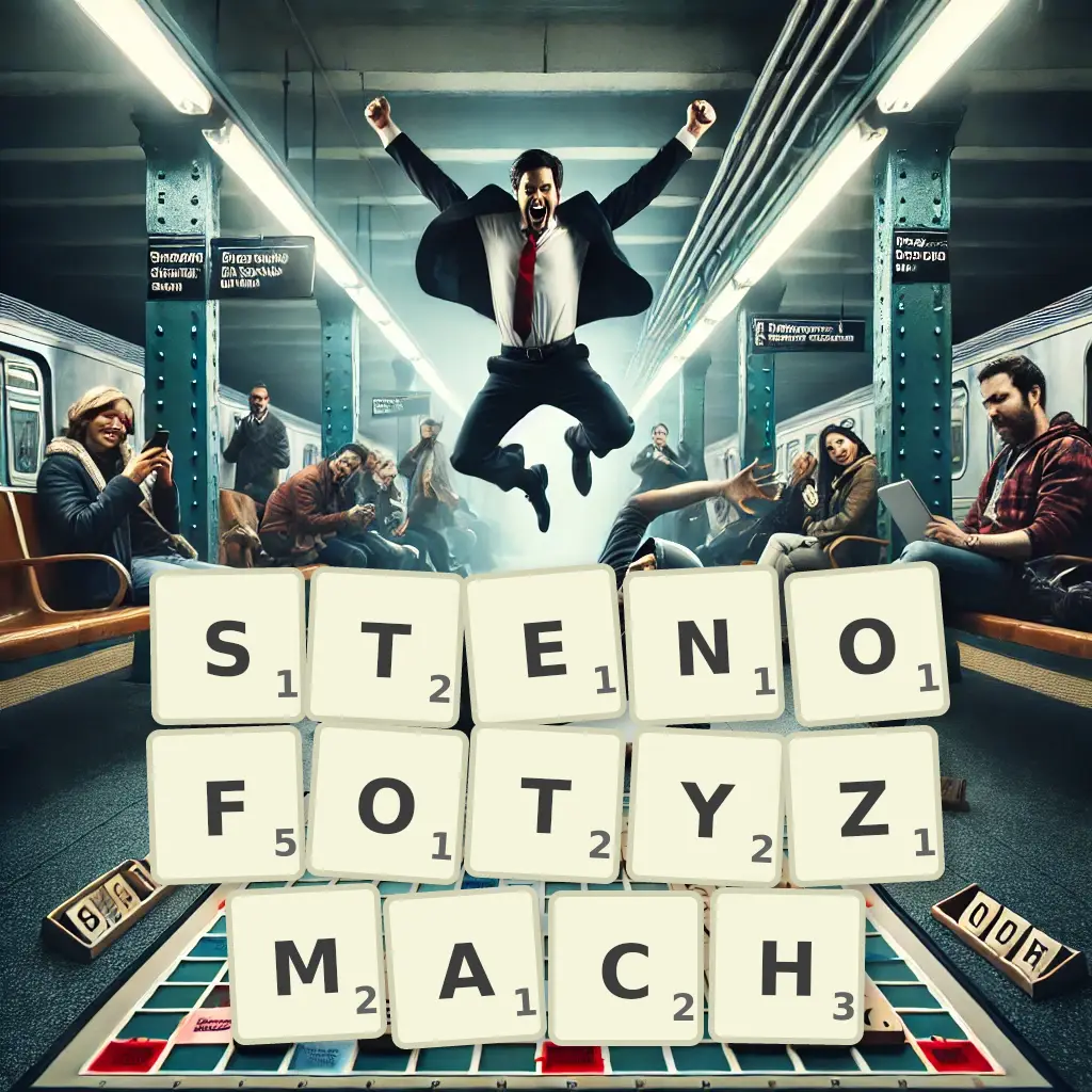 Słowa z liter STENOFOTYZMACH