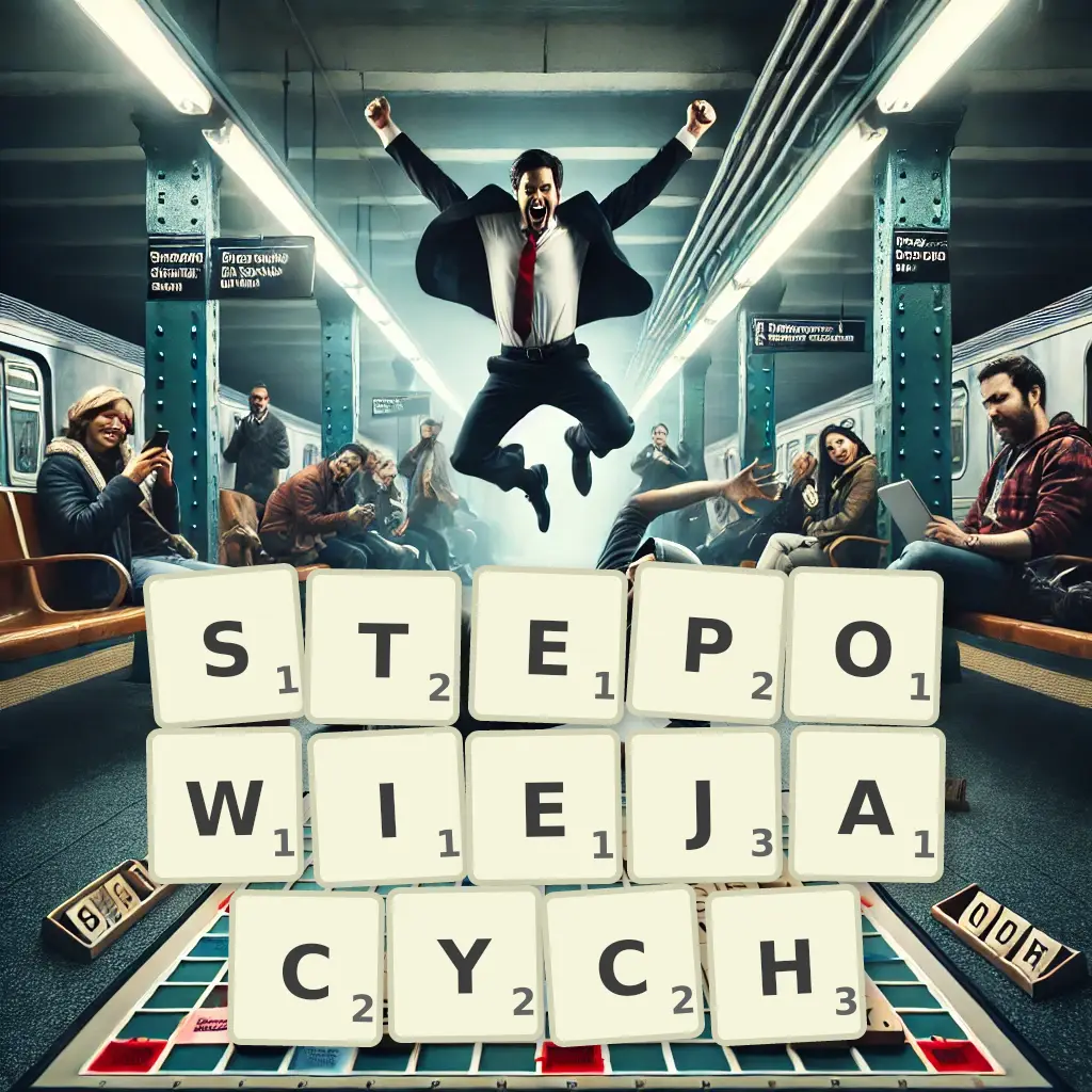 Słowa z liter STEPOWIEJĄCYCH