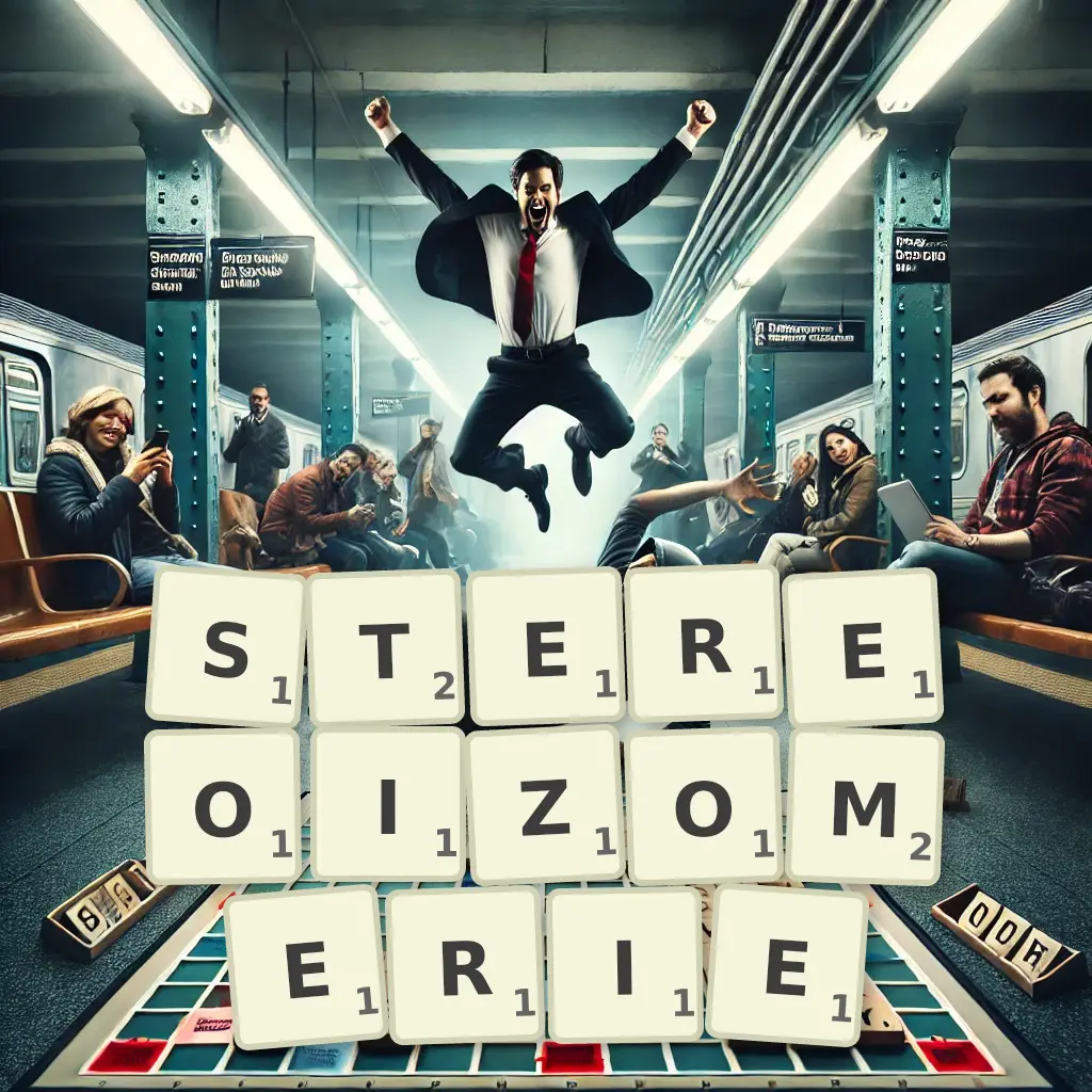 Słowa z liter STEREOIZOMERIĘ
