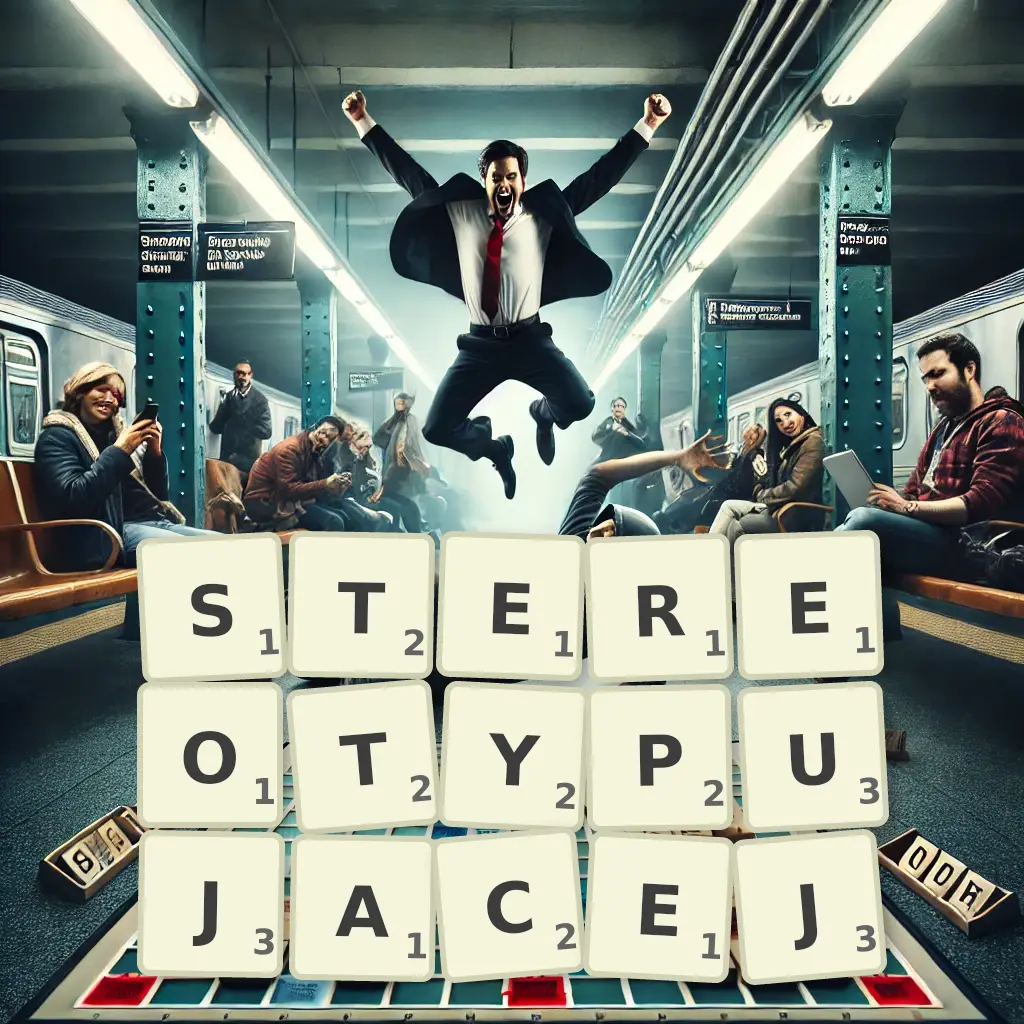 Słowa z liter STEREOTYPUJĄCEJ