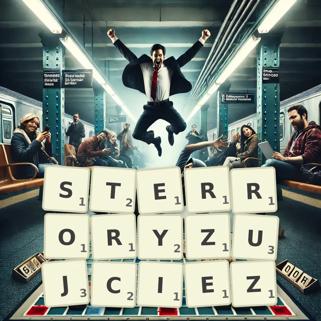 Słowa z liter STERRORYZUJCIEŻ