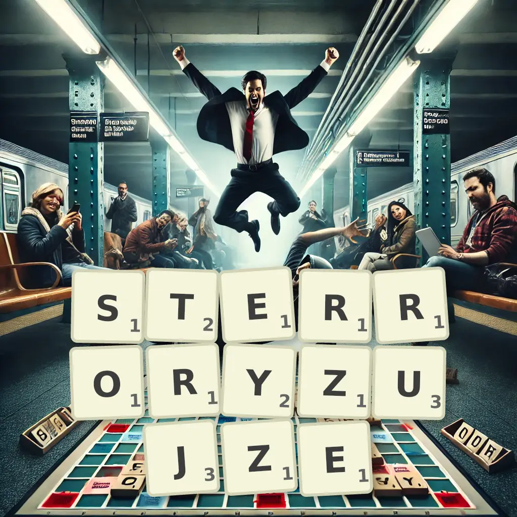 Słowa z liter STERRORYZUJŻE