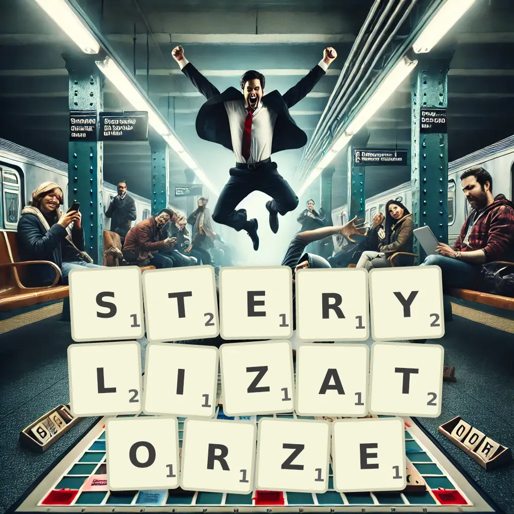 Lista słów z liter STERYLIZATORZE Słowa z liter STERYLIZATORZE