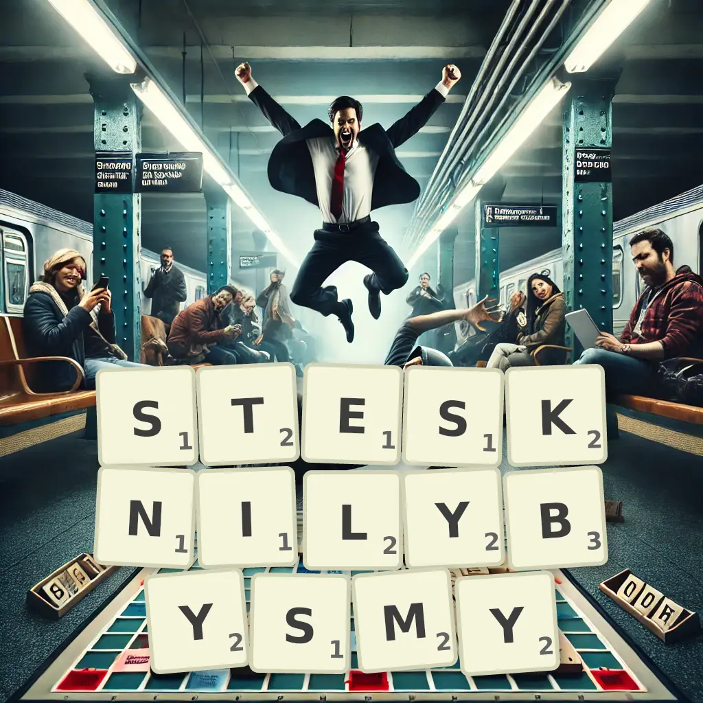 Słowa z liter STĘSKNIŁYBYŚMY