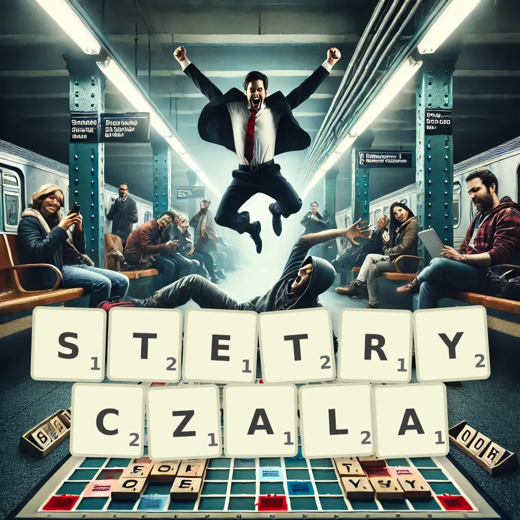 Słowa z liter STETRYCZAŁĄ