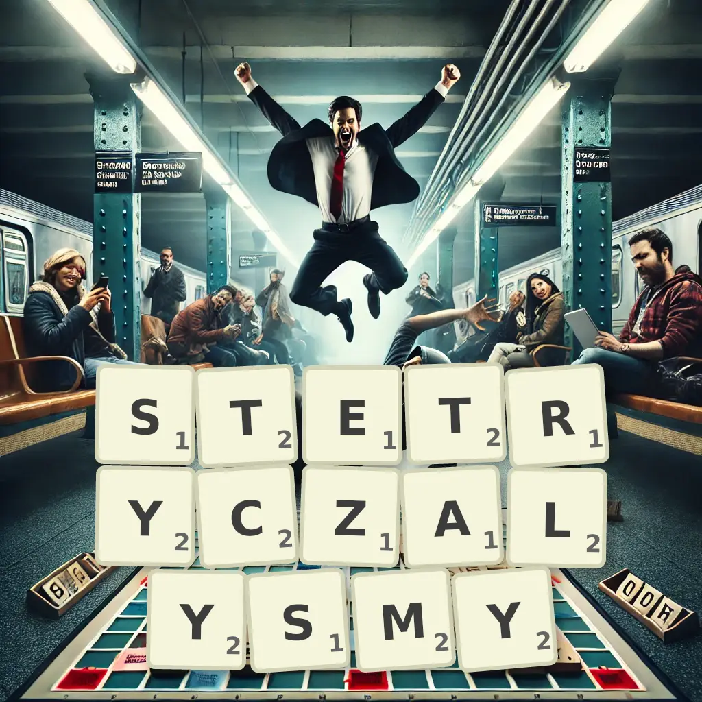 Słowa z liter STETRYCZAŁYŚMY
