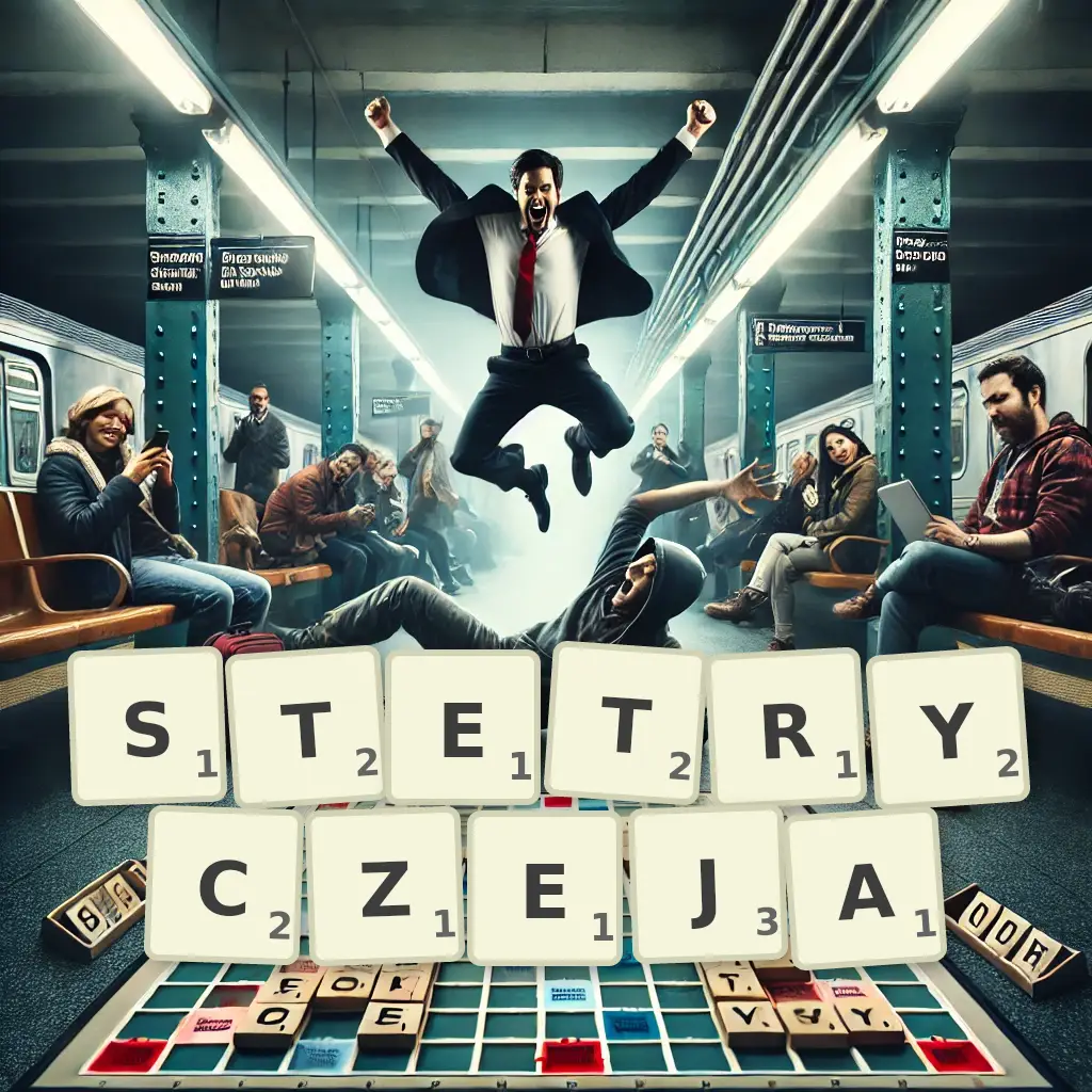 Słowa z liter STETRYCZEJĄ