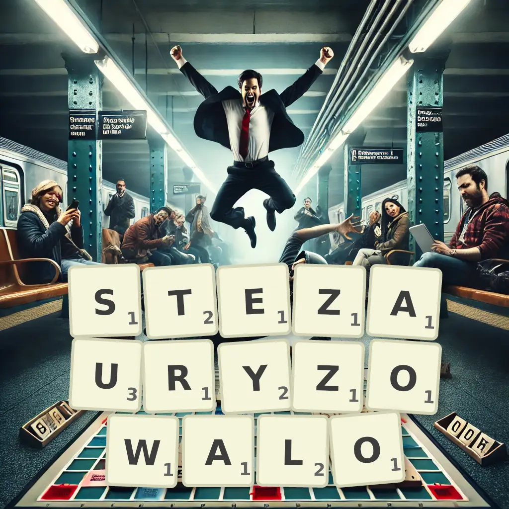 Słowa z liter STEZAURYZOWAŁO