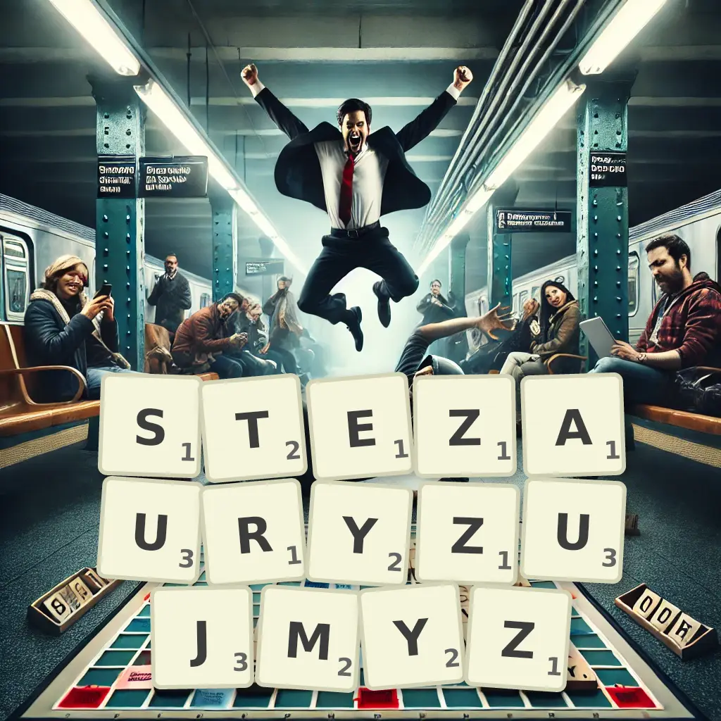 Słowa z liter STEZAURYZUJMYŻ