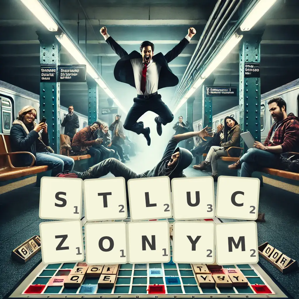 Słowa z liter STŁUCZONYM