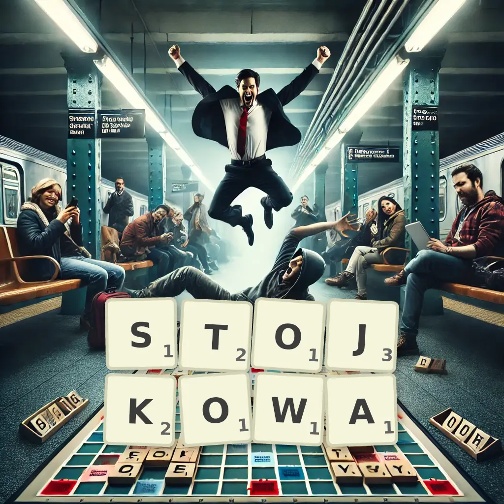 Słowa z liter STÓJKOWĄ