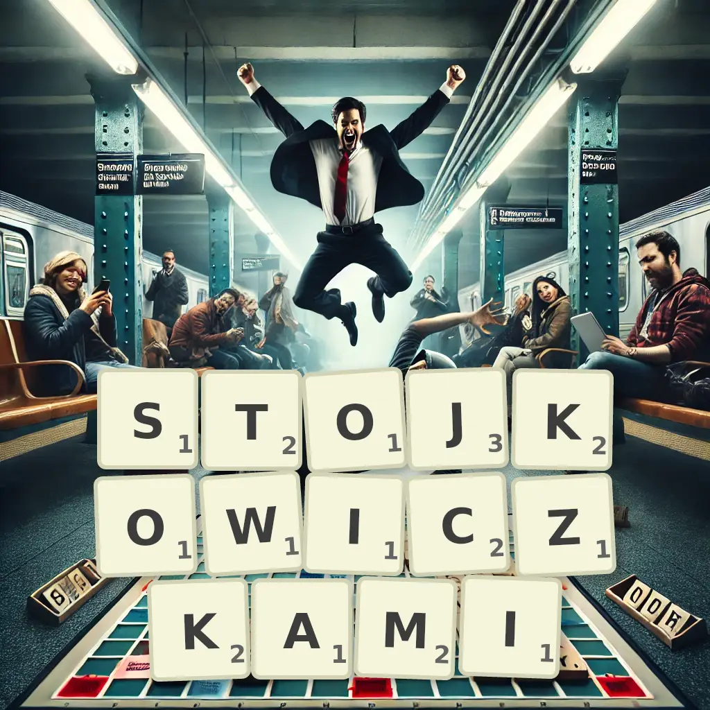 Słowa z liter STÓJKOWICZKAMI