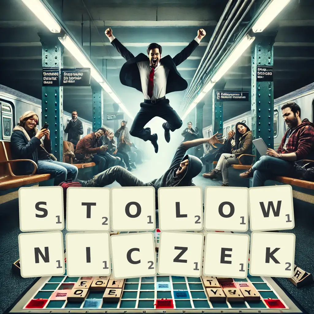 Słowa z liter STOŁOWNICZEK