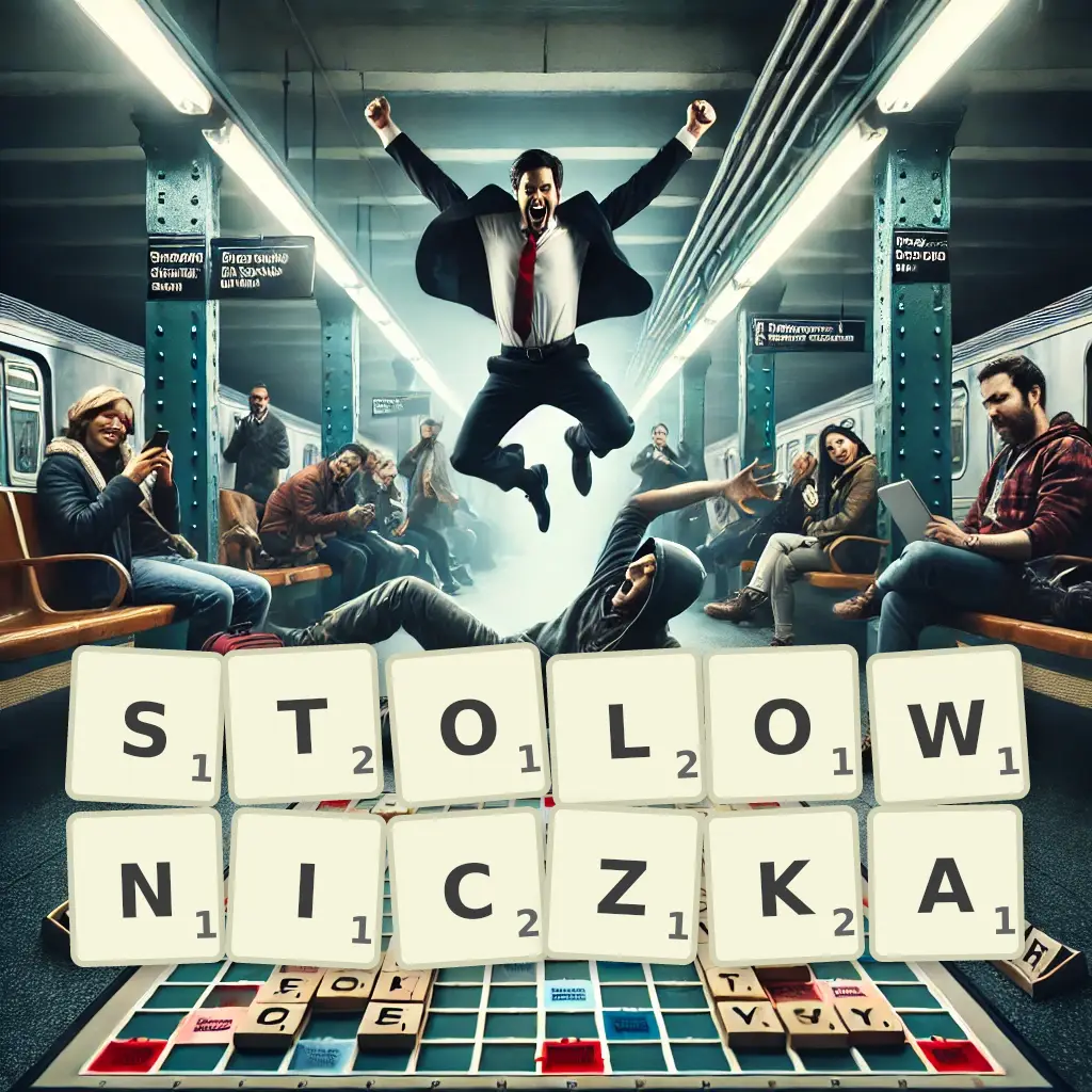 Słowa z liter STOŁOWNICZKĄ