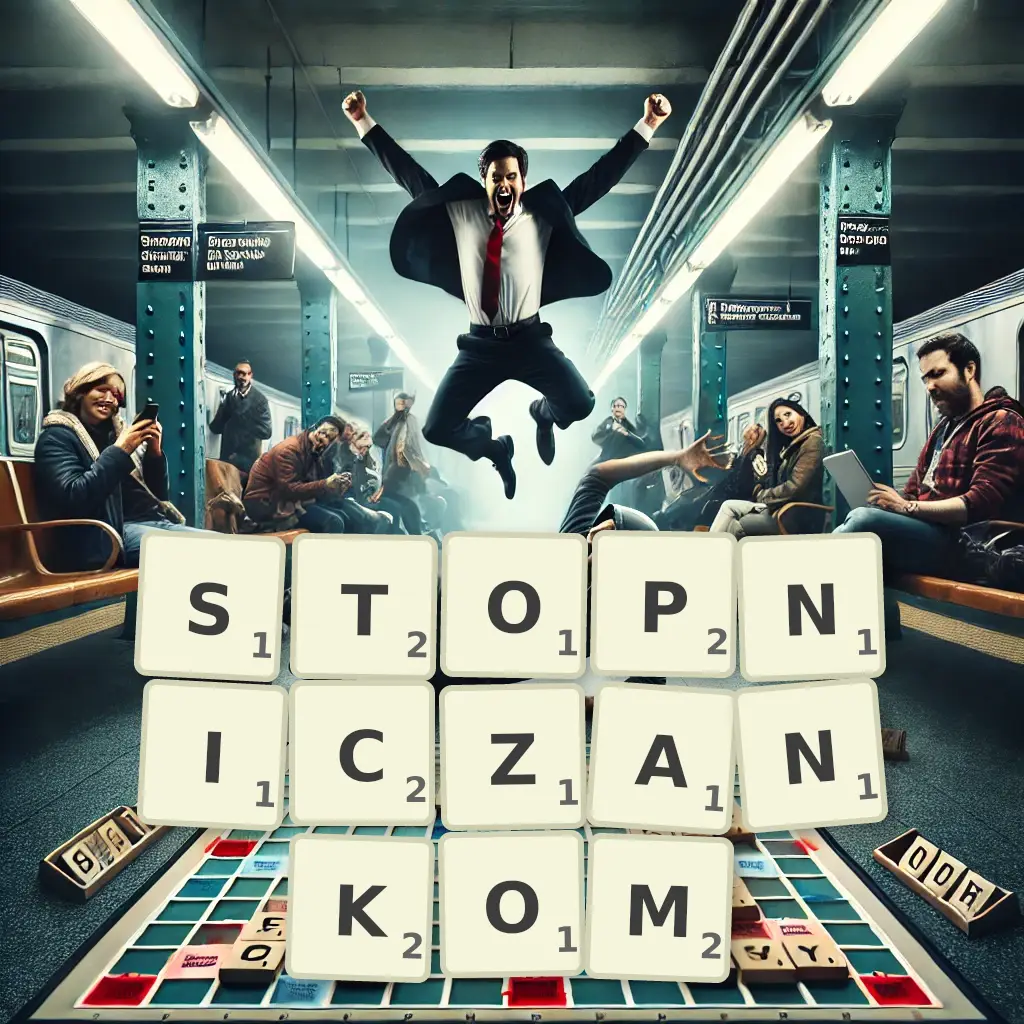 Słowa z liter STOPNICZANKOM