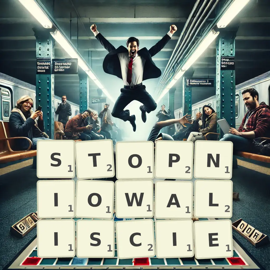 Słowa z liter STOPNIOWALIŚCIE