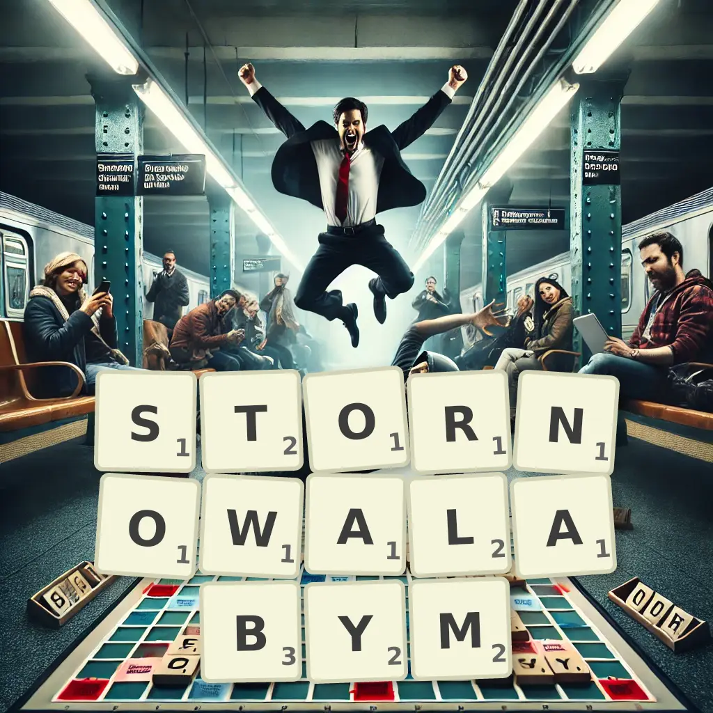 Słowa z liter STORNOWAŁABYM