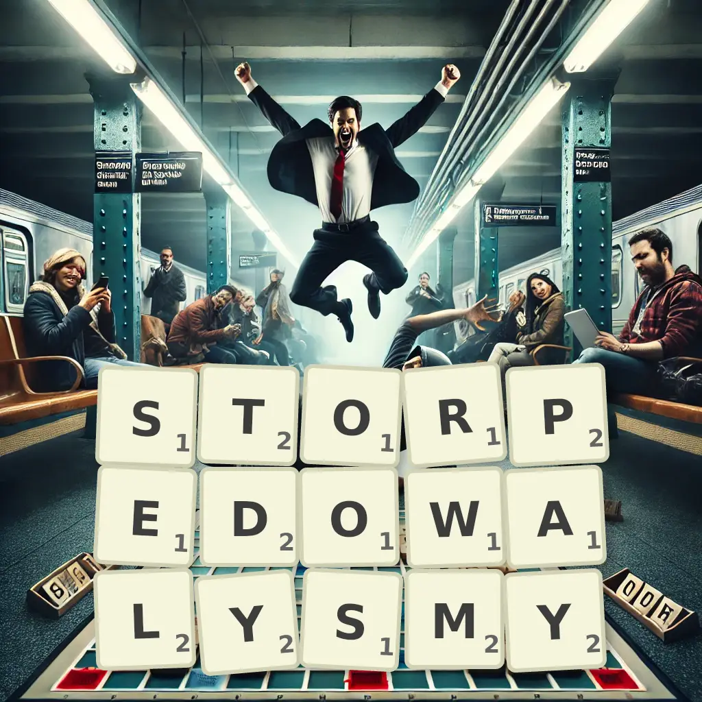 Słowa z liter STORPEDOWAŁYŚMY