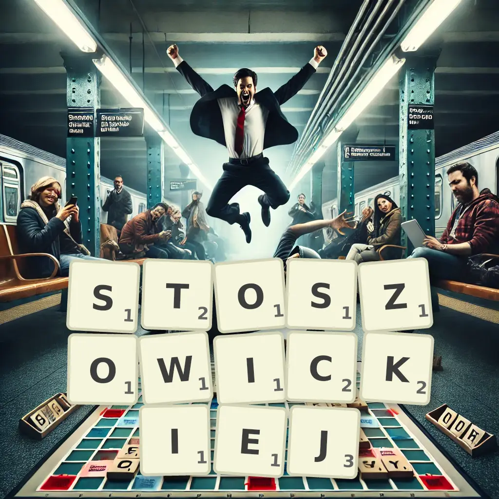 Słowa z liter STOSZOWICKIEJ