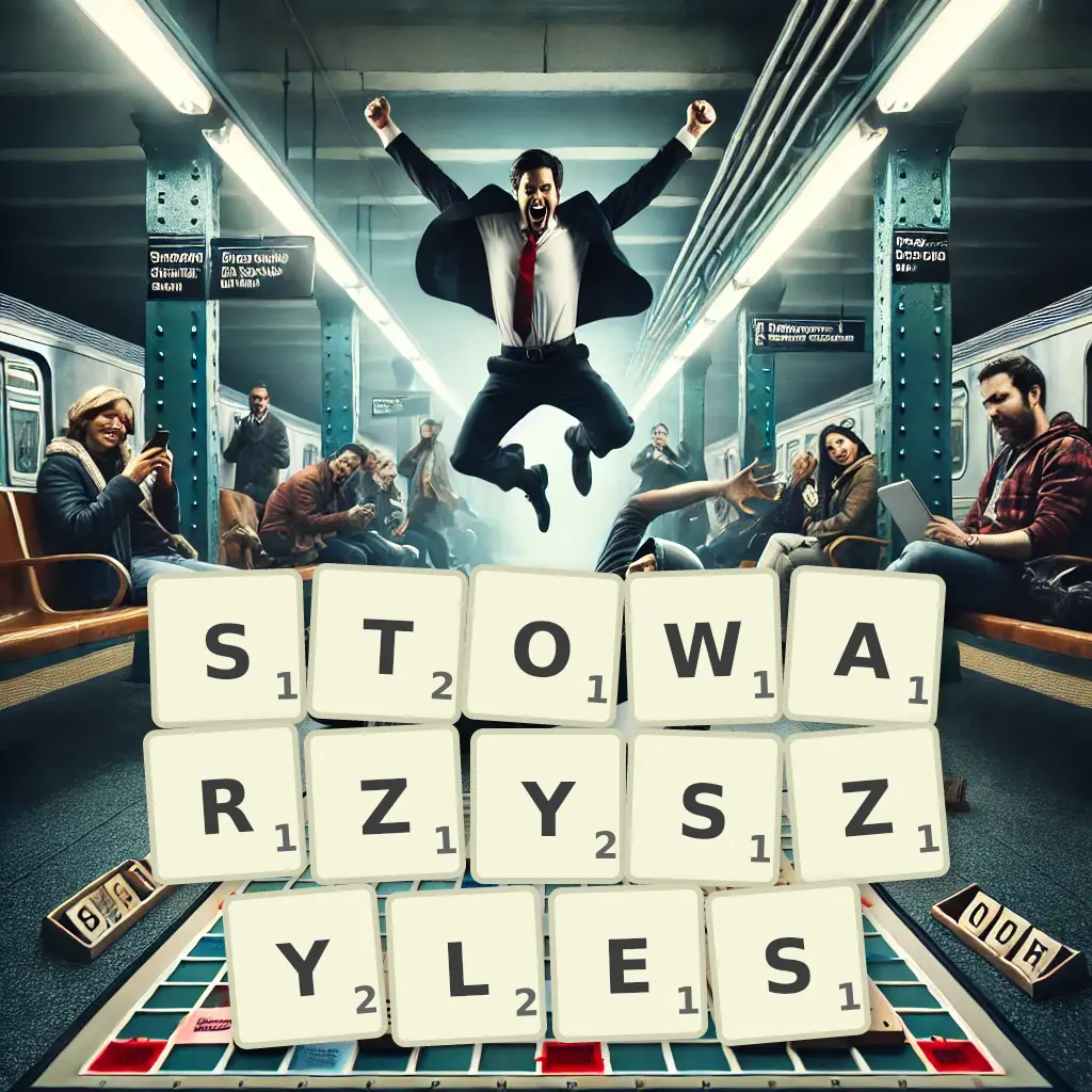Słowa z liter STOWARZYSZYŁEŚ