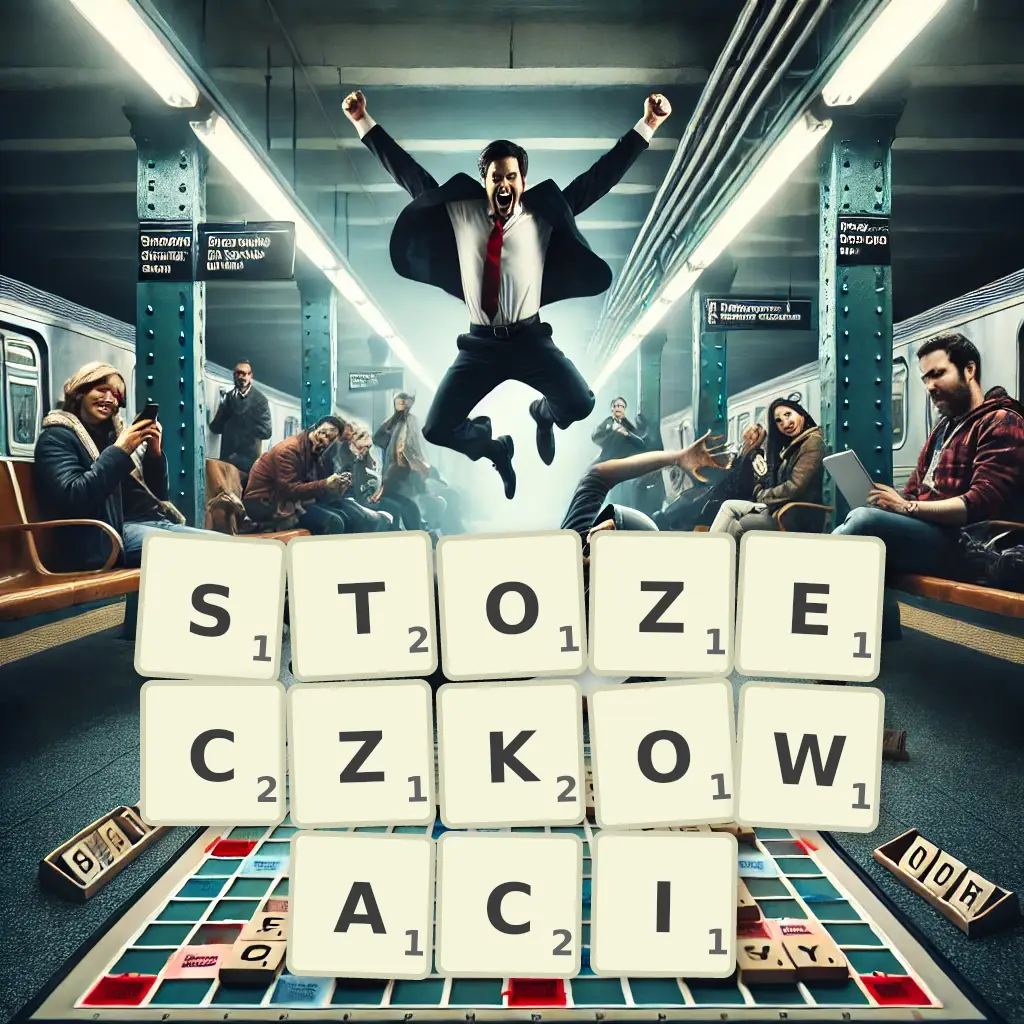 Słowa z liter STOŻECZKOWACI