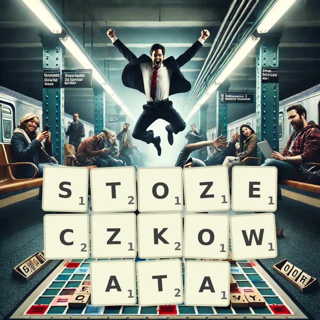 Słowa z liter STOŻECZKOWATA