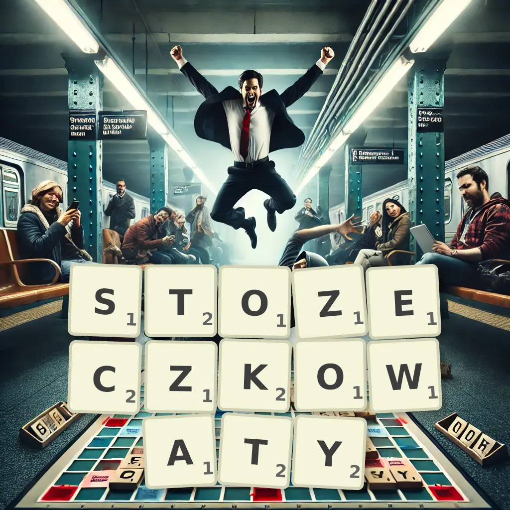 Słowa z liter STOŻECZKOWATY