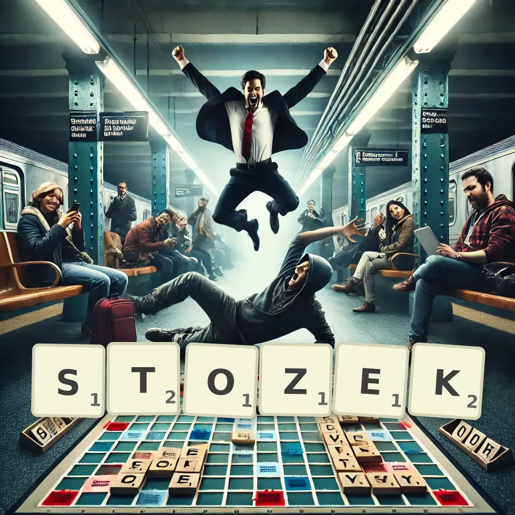 Słowa z liter STOŻEK