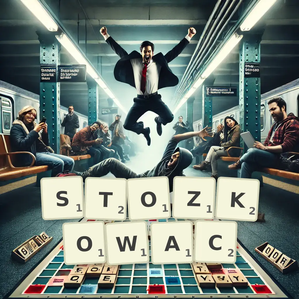 Słowa z liter STOŻKOWAĆ