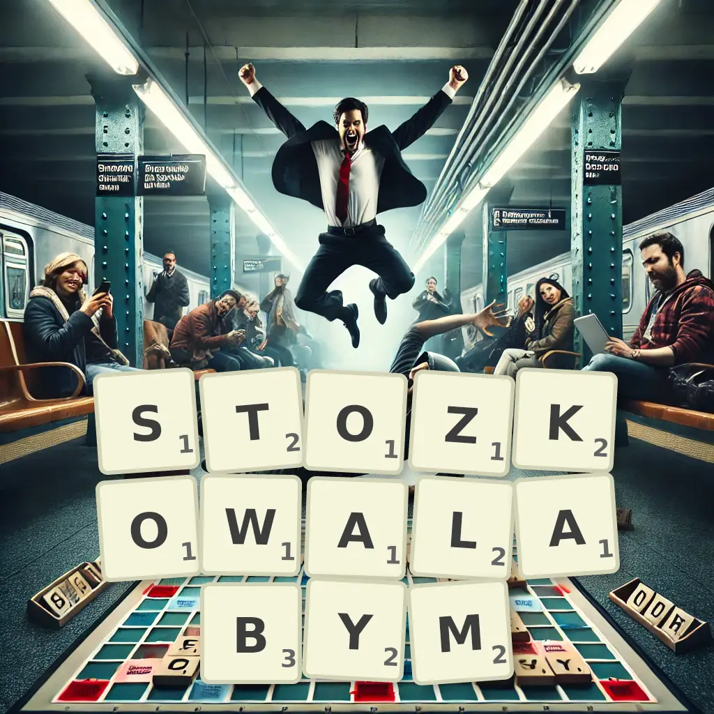 Słowa z liter STOŻKOWAŁABYM