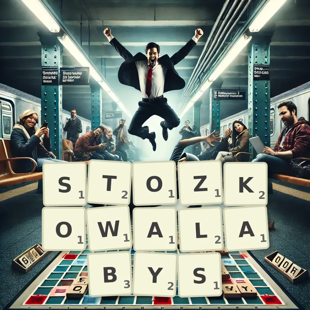 Słowa z liter STOŻKOWAŁABYŚ
