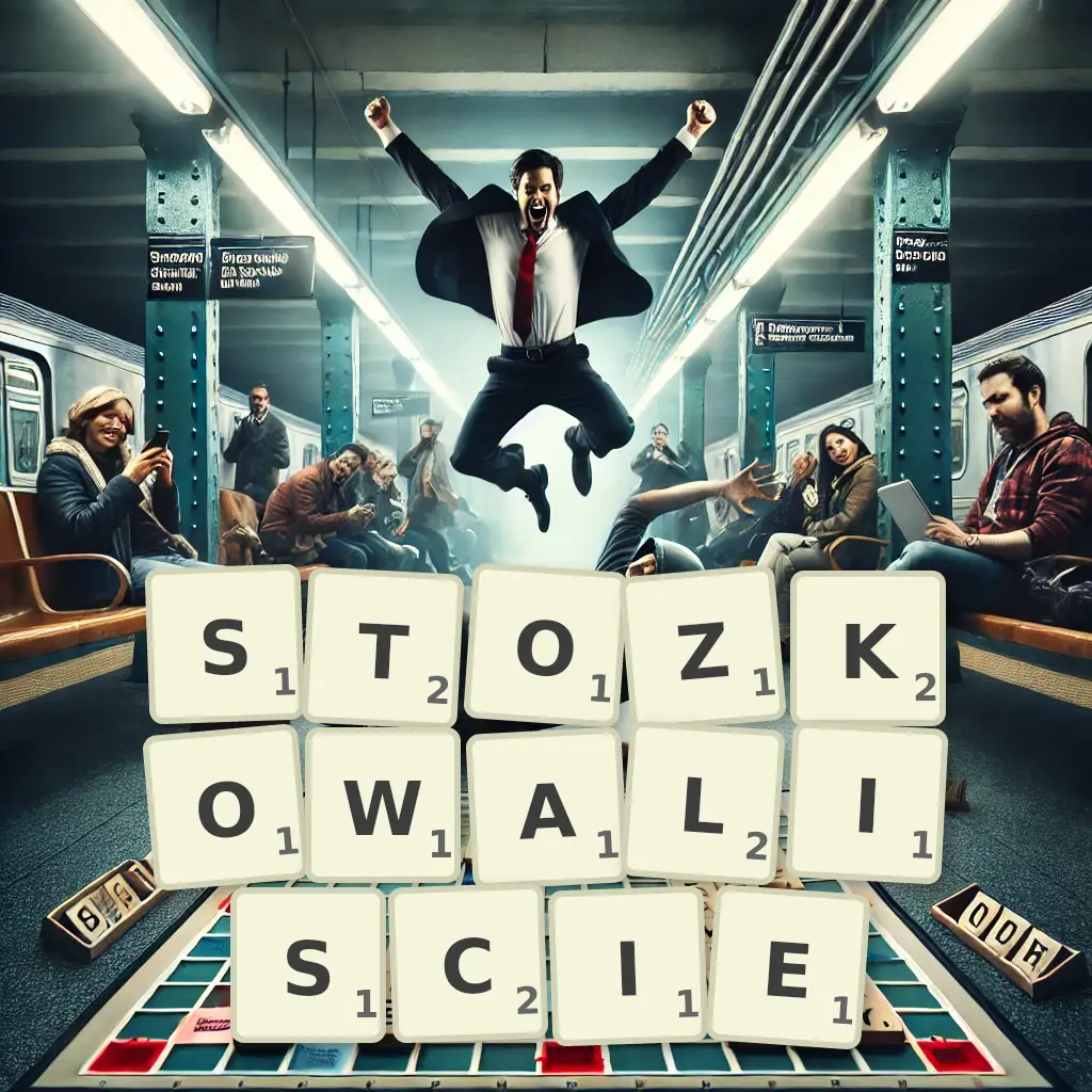 Słowa z liter STOŻKOWALIŚCIE