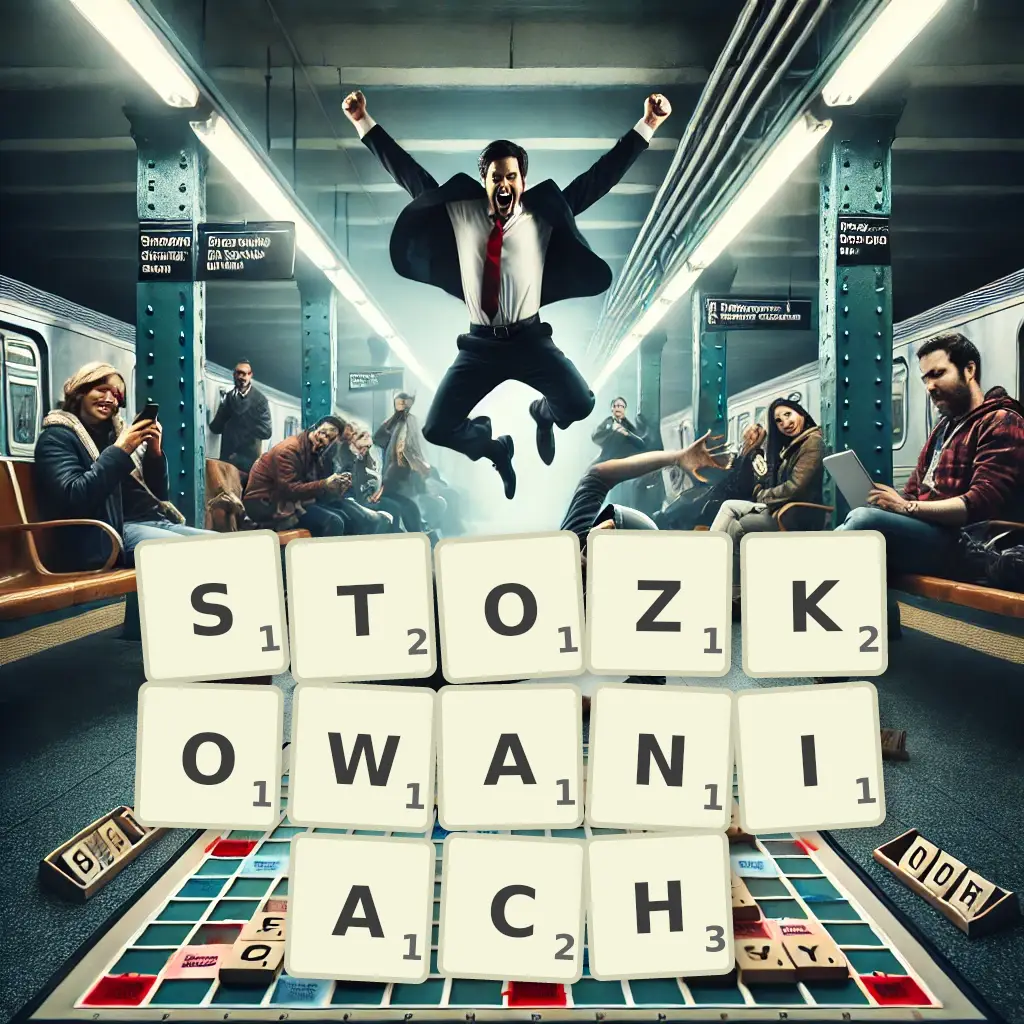 Słowa z liter STOŻKOWANIACH