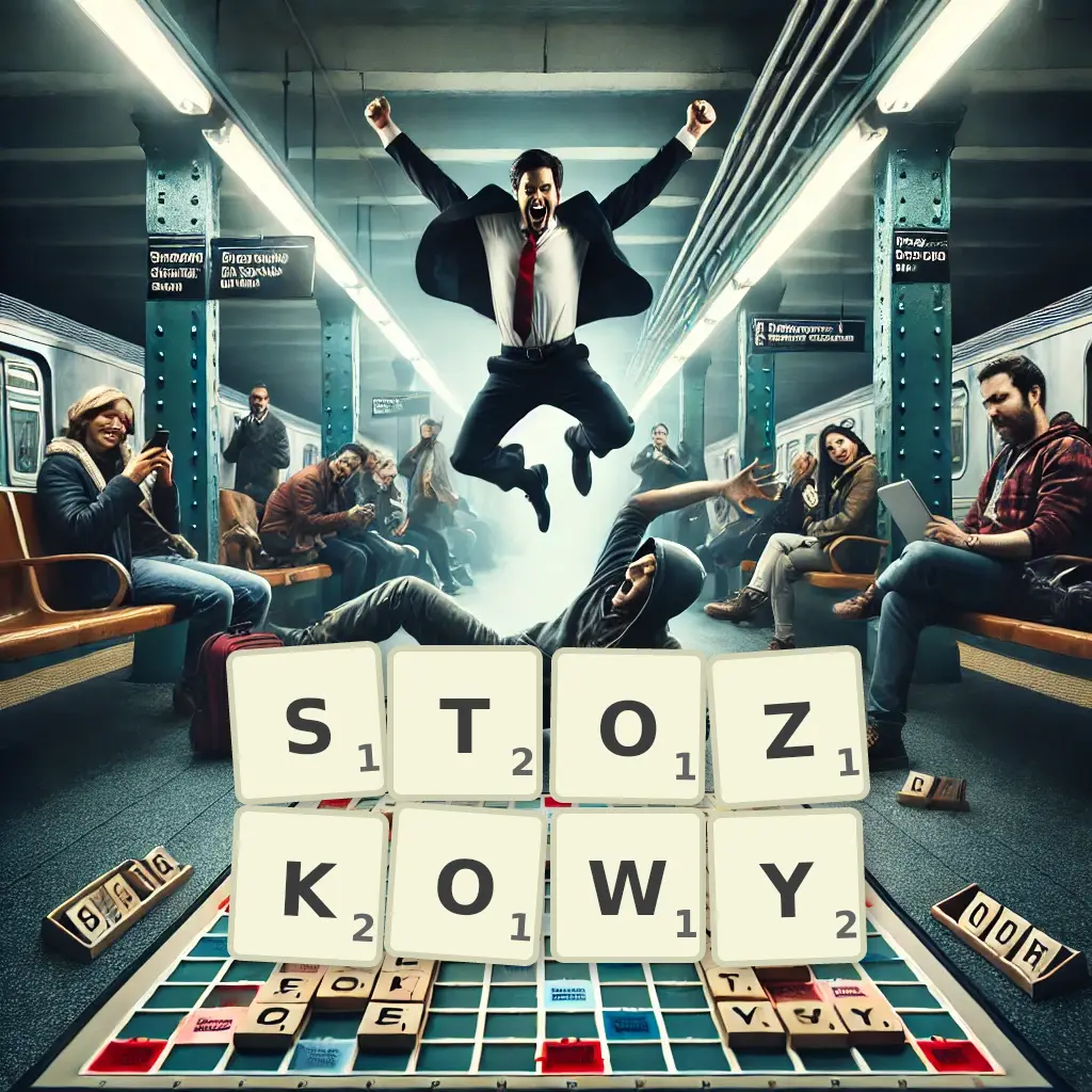Słowa z liter STOŻKOWY