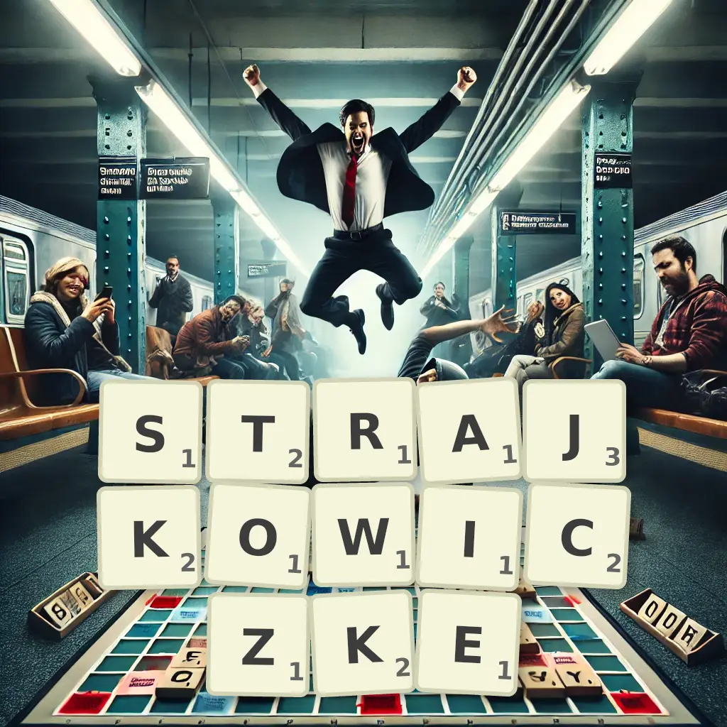 Słowa z liter STRAJKOWICZKĘ