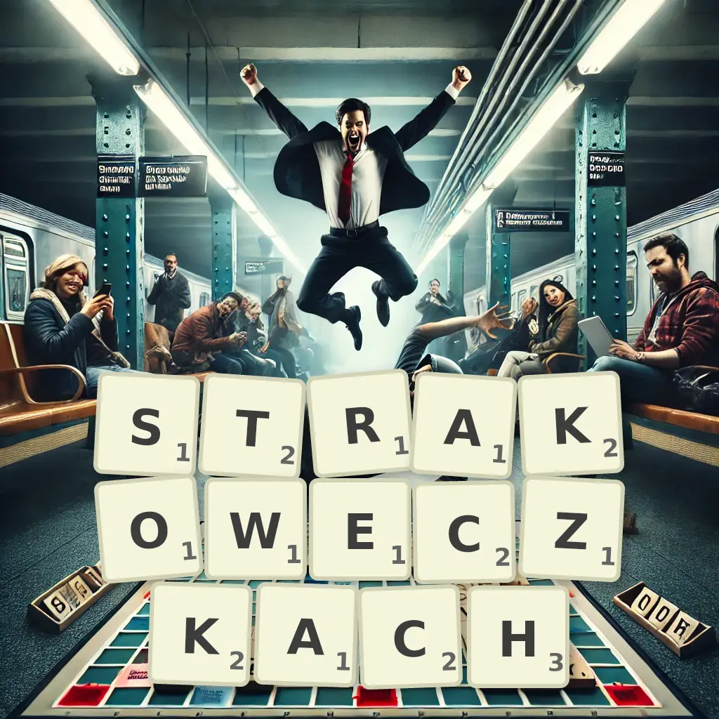 Słowa z liter STRĄKÓWECZKACH