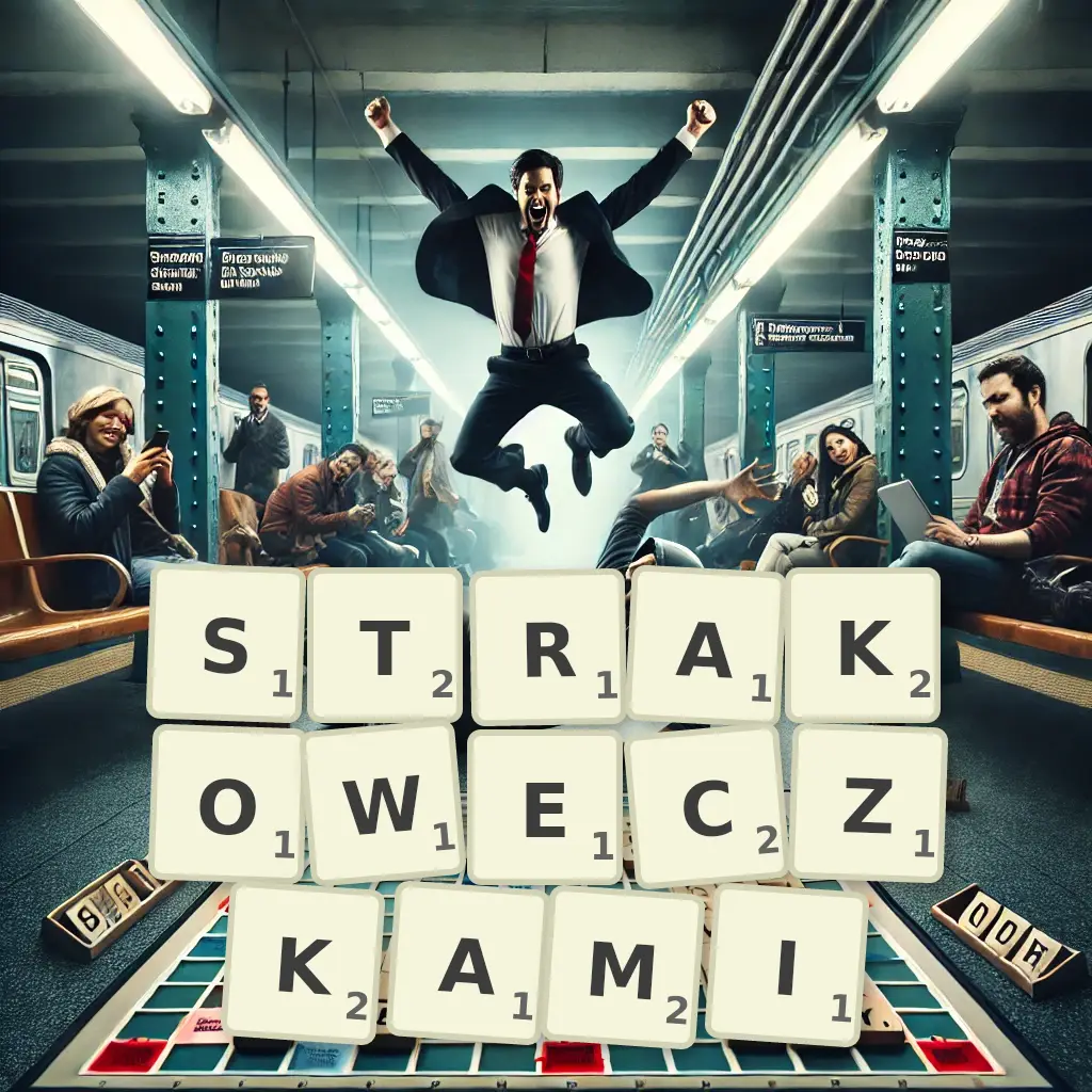 Słowa z liter STRĄKÓWECZKAMI