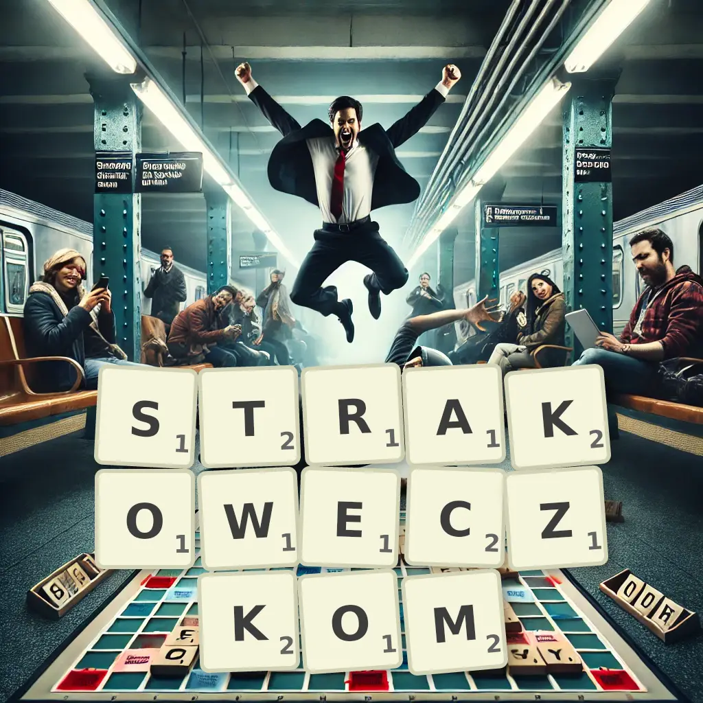 Słowa z liter STRĄKÓWECZKOM