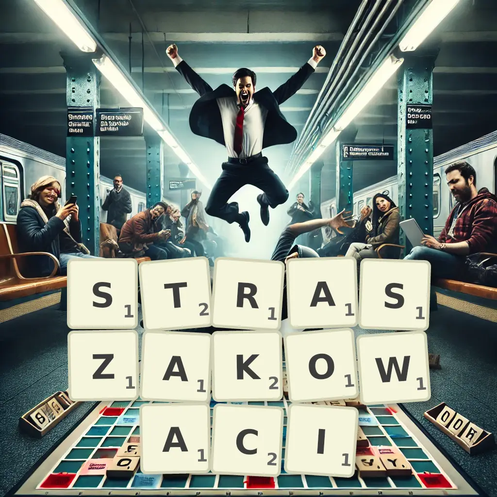 Słowa z liter STRASZAKOWACI