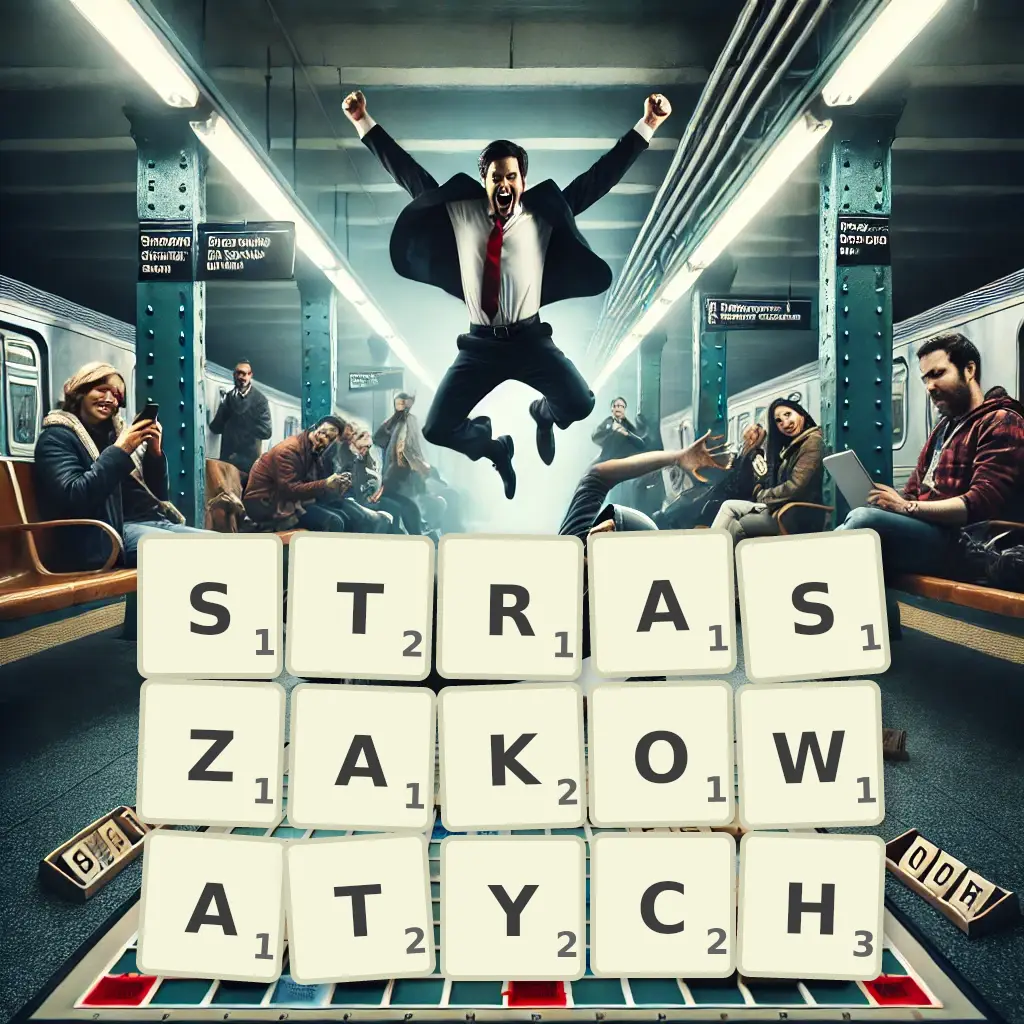 Słowa z liter STRASZAKOWATYCH