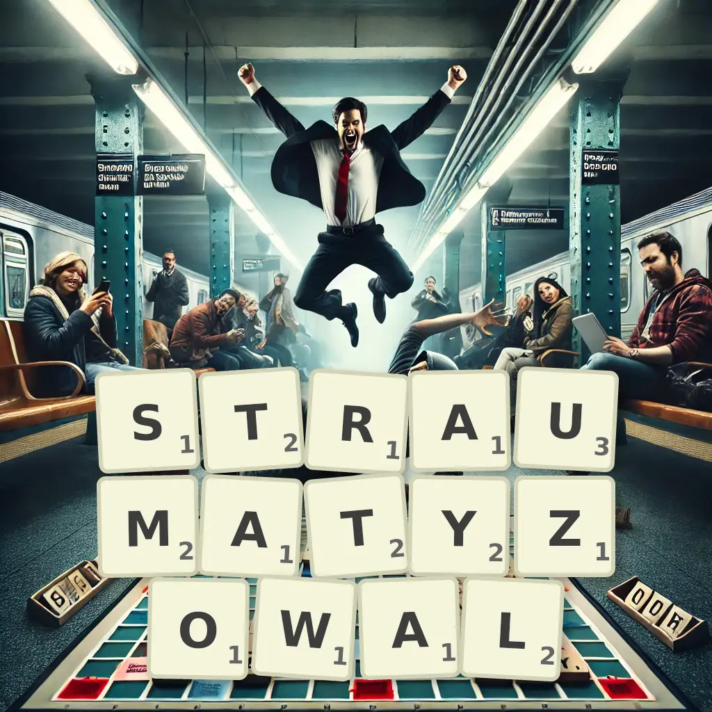 Słowa z liter STRAUMATYZOWAŁ