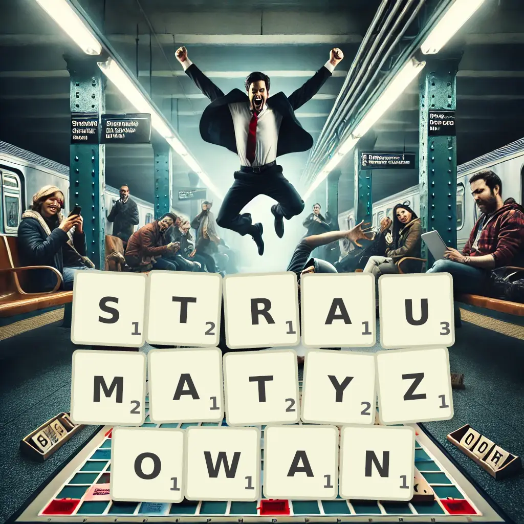 Słowa z liter STRAUMATYZOWAŃ