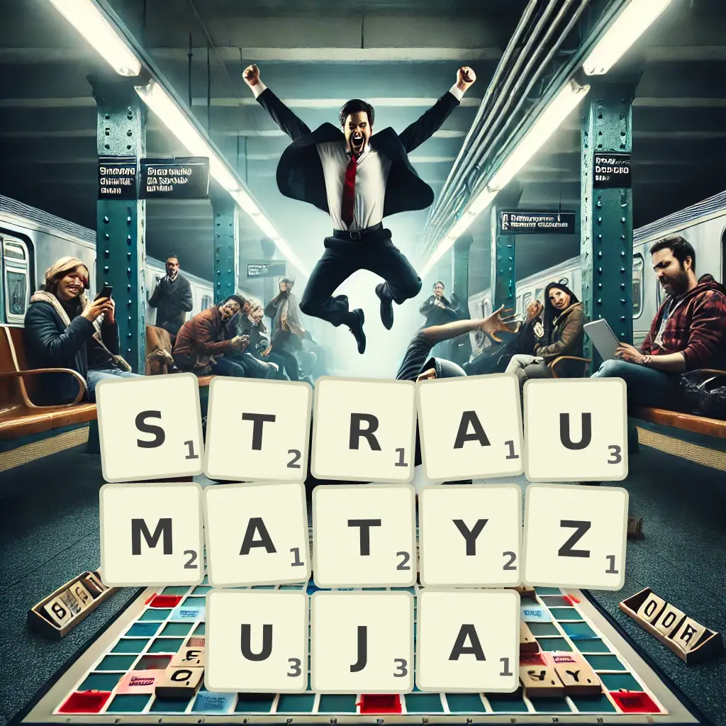Słowa z liter STRAUMATYZUJĄ