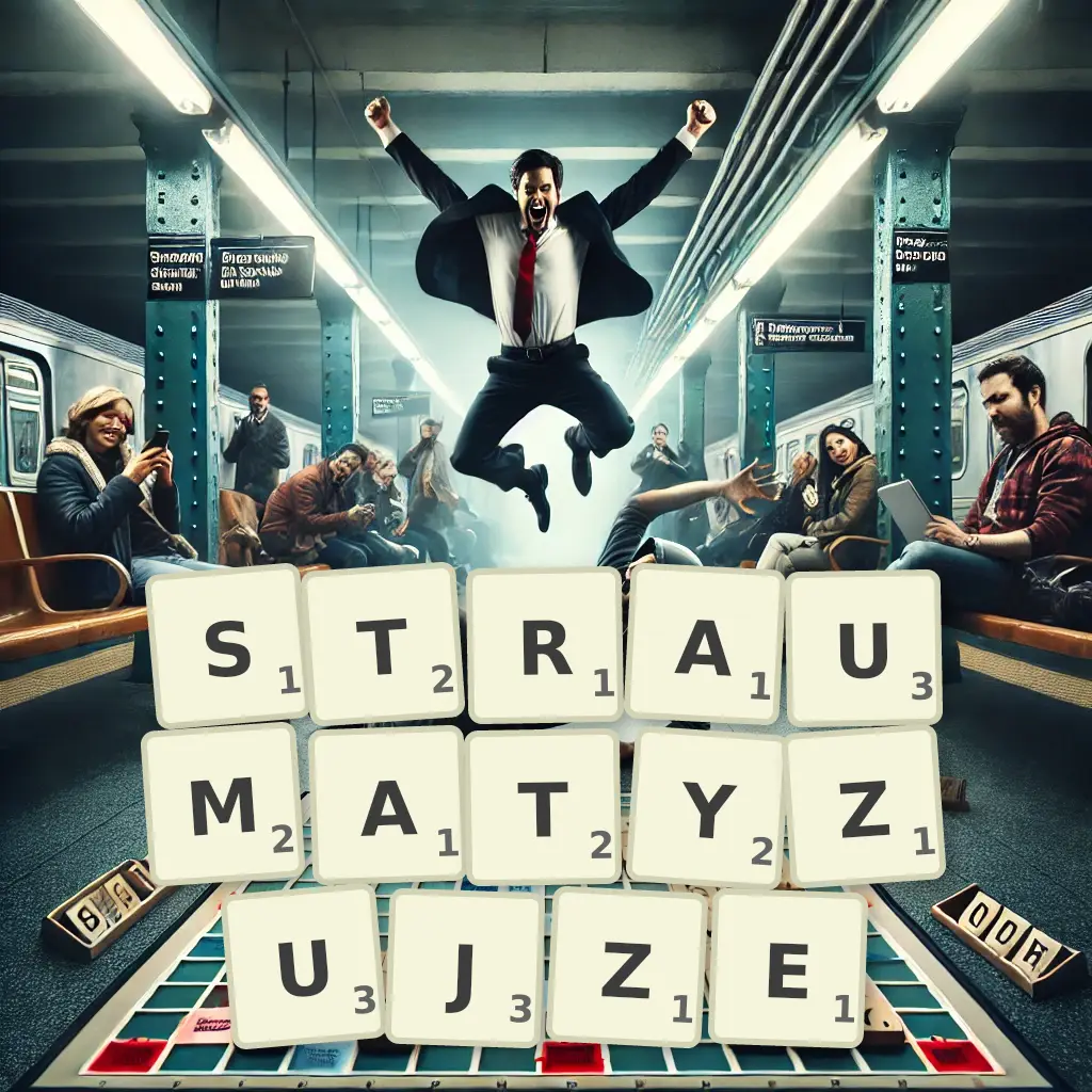 Słowa z liter STRAUMATYZUJŻE