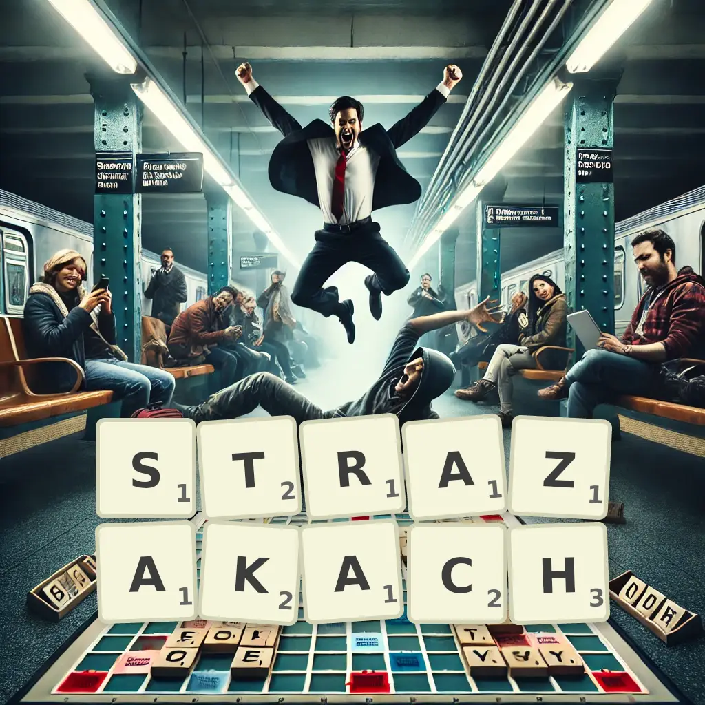 Słowa z liter STRAŻAKACH