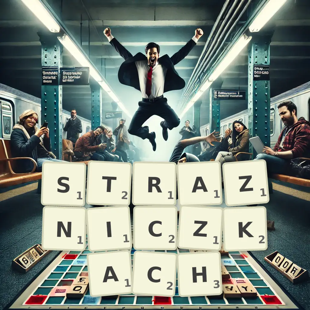 Słowa z liter STRAŻNICZKACH