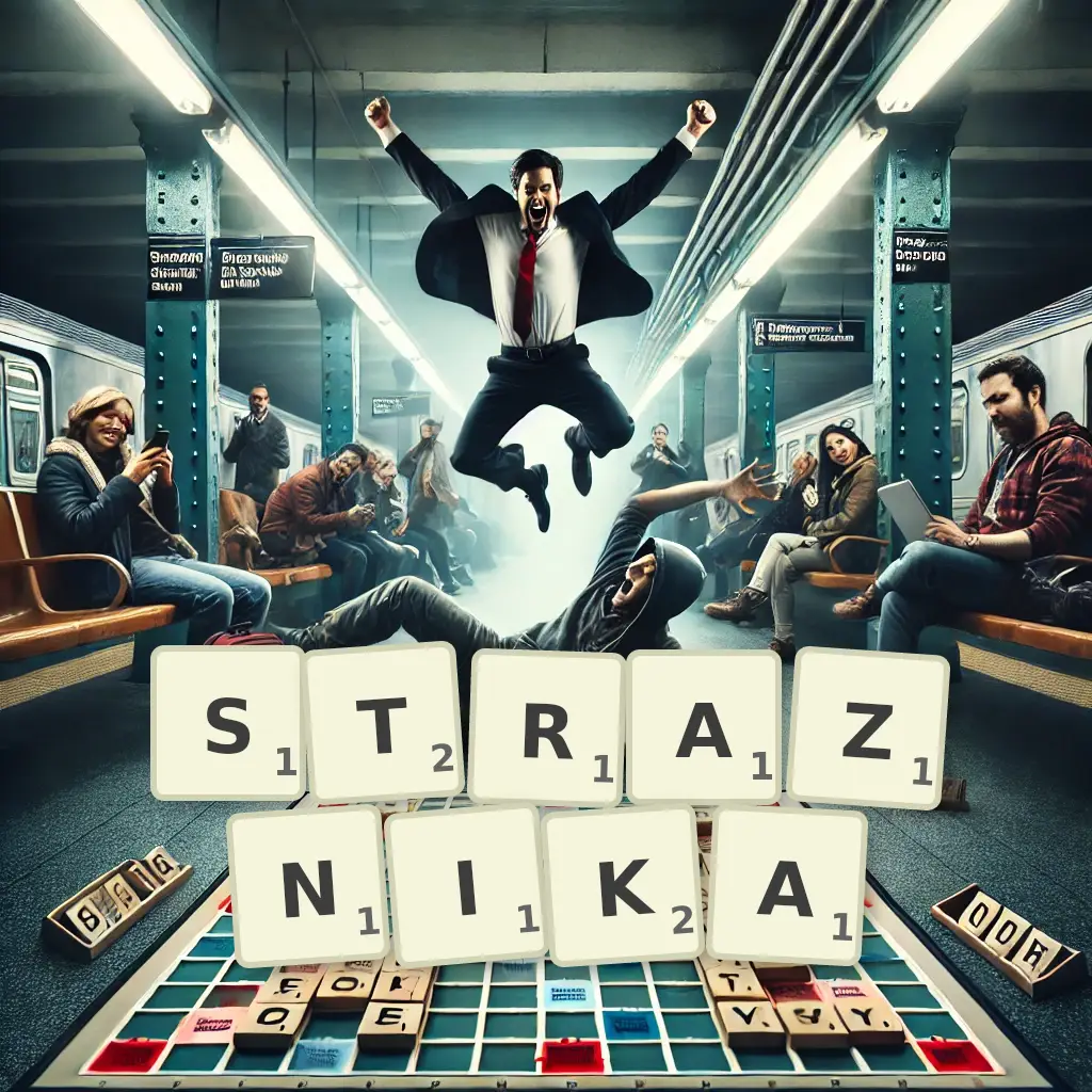 Słowa z liter STRAŻNIKA